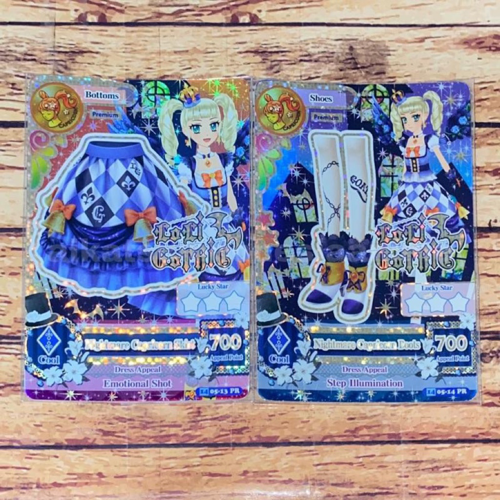 Aikatsu Yurika Todo Constellation Premium 10 Loli Gothic Nightmare Capricorn