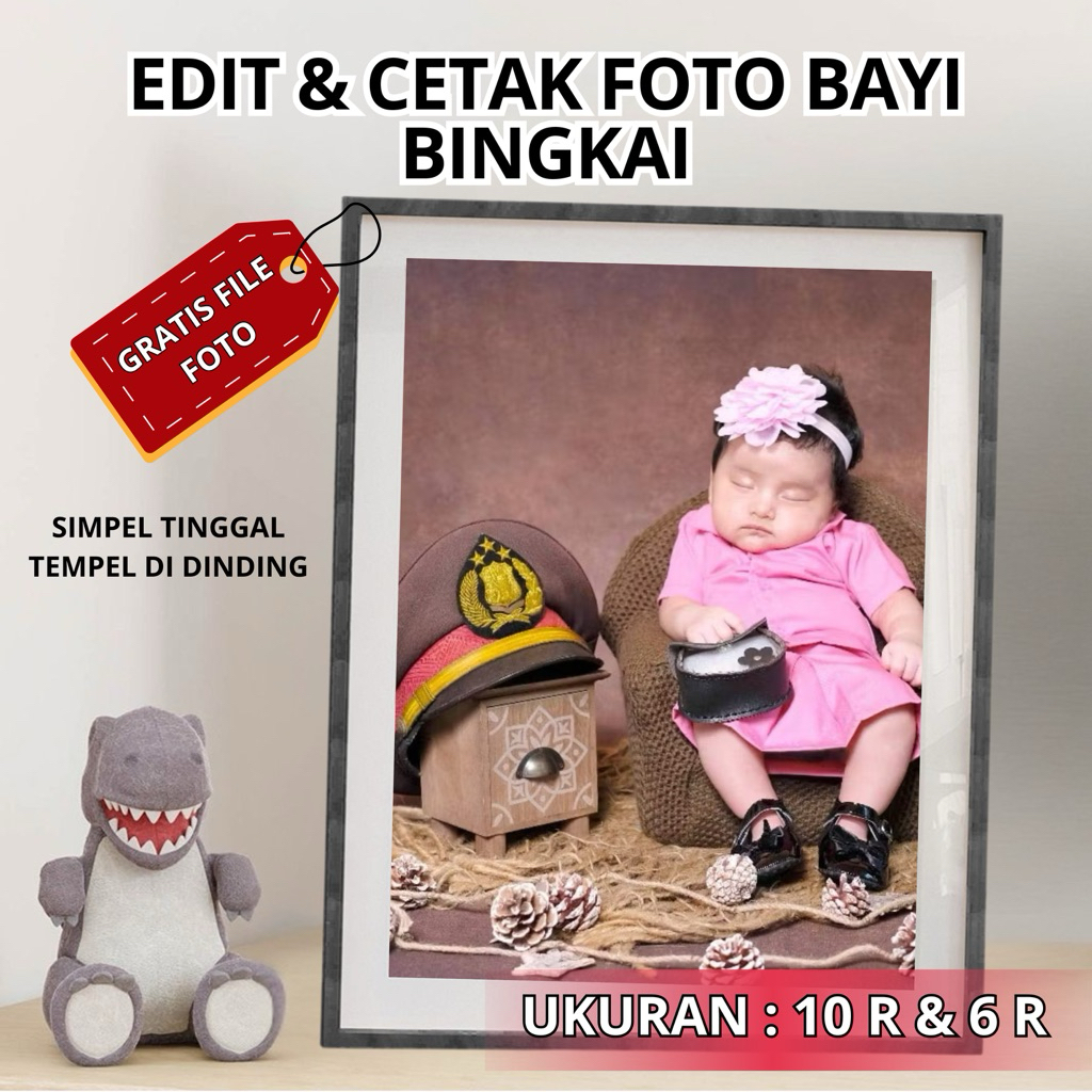 ( 3 JAM ) JASA EDIT FOTO BAYI CEWEK COWOK PROFESI | GRATIS NAMA