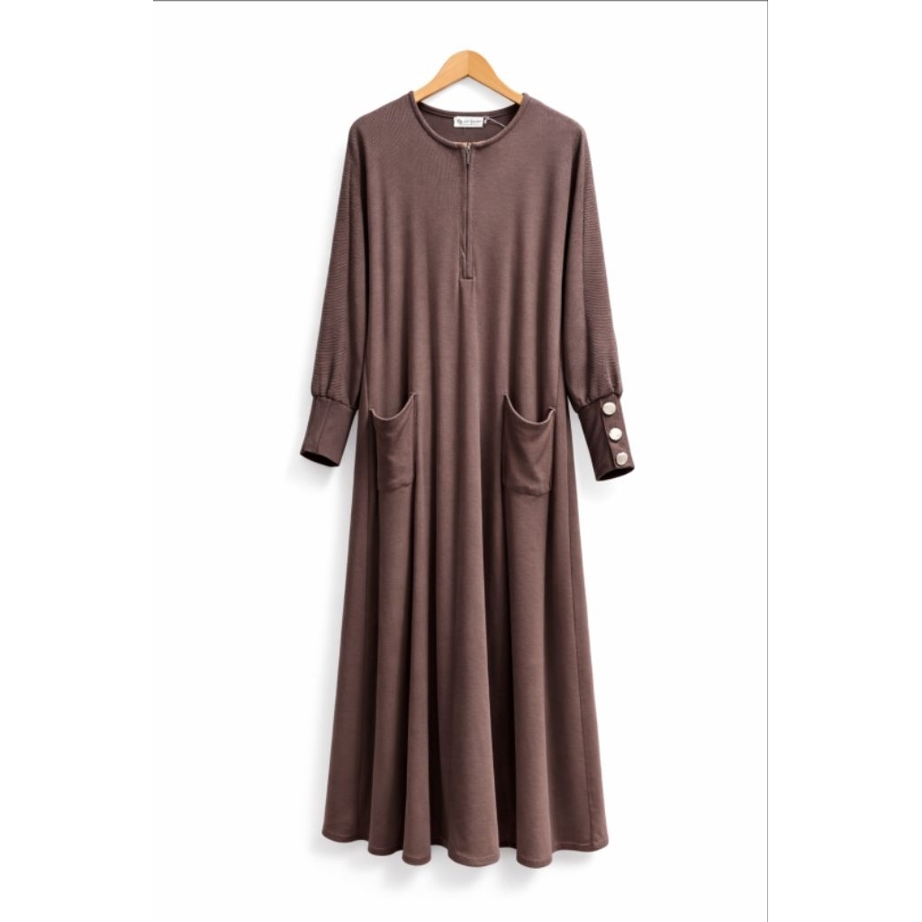 Preloved.. Wadhaa gamis knit by Outlet bunda.