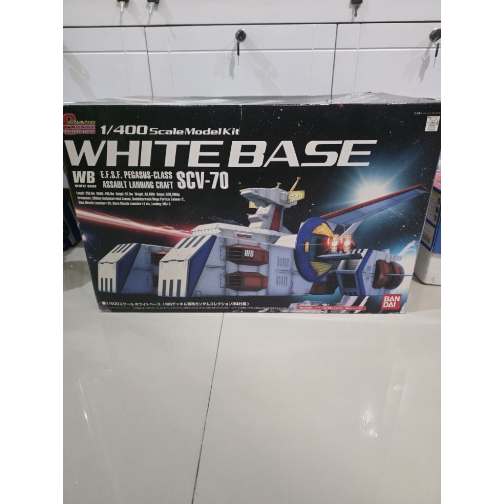[ori] 1/400 Gundam collection white base Rx 78 very rare