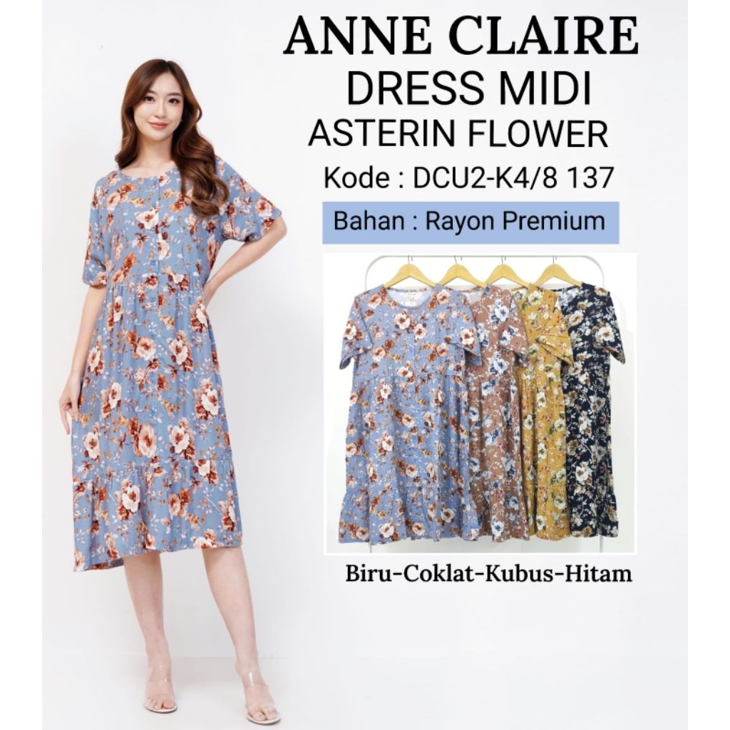 DRESS MIDI ANNE CLAIRE