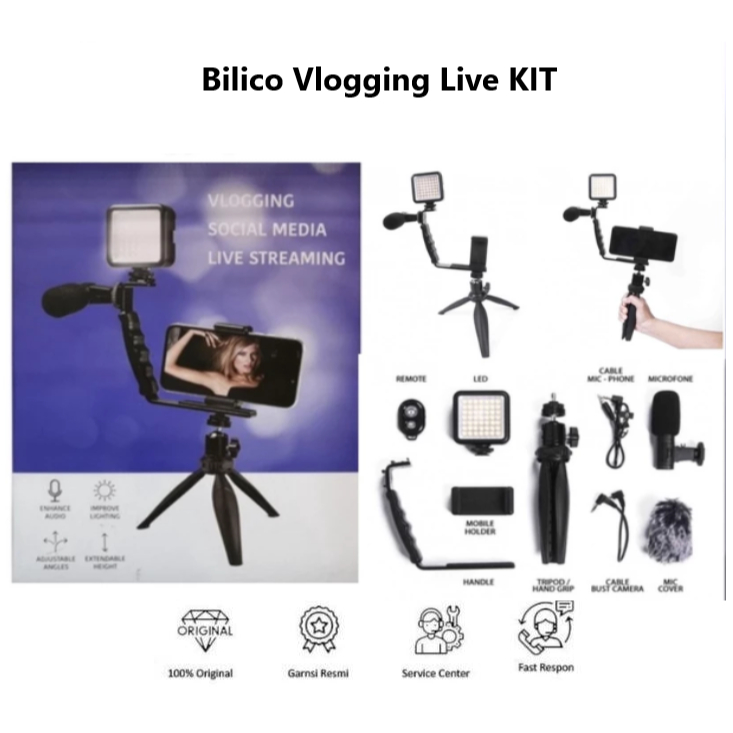 Bilico Vlogging Live KIT - Bilico Vlogging Live KIT Original