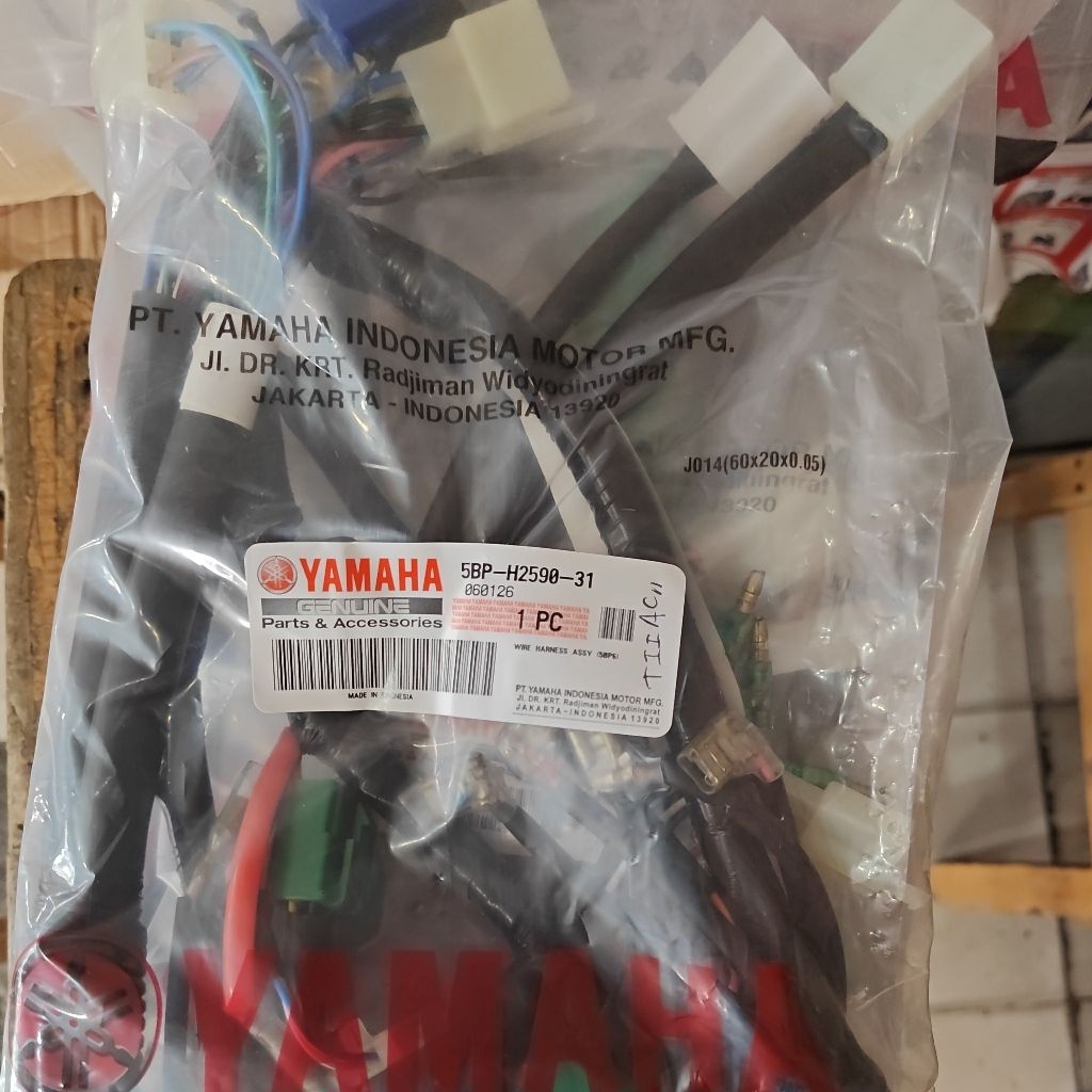 kabel body set scorpio z 2006-2009 ori yamaha