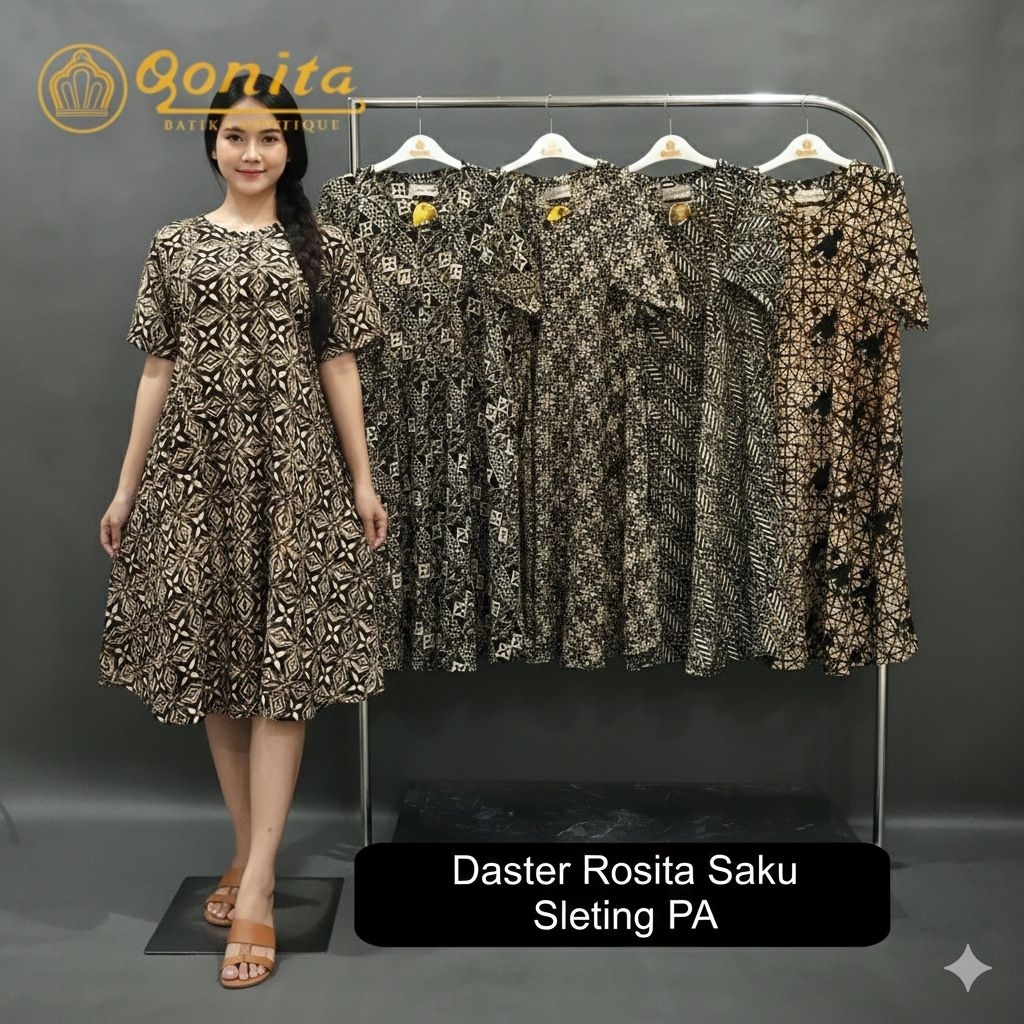 Daster qonita//batik qonita//batik pekalongan ori