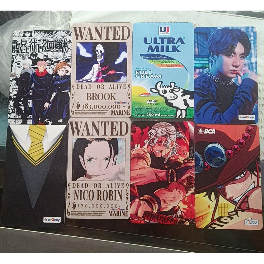 Kartu custom Flazz/brizzi/e-money/bnitapcash