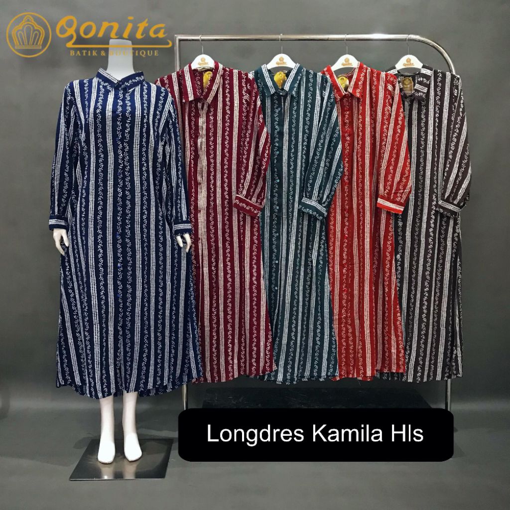 Qonita Batik _ LongDress Kamila