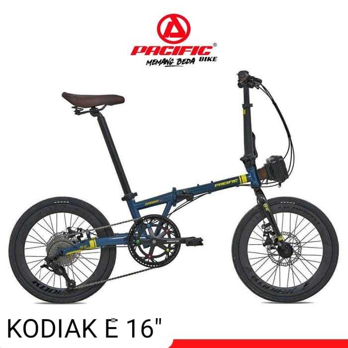 [ BONUS BELL ] LIPAT PACIFIC KODIAK E 9 SPEED SEPEDA LIPAT 16 INCH PACIFIC KODIAK 9SP