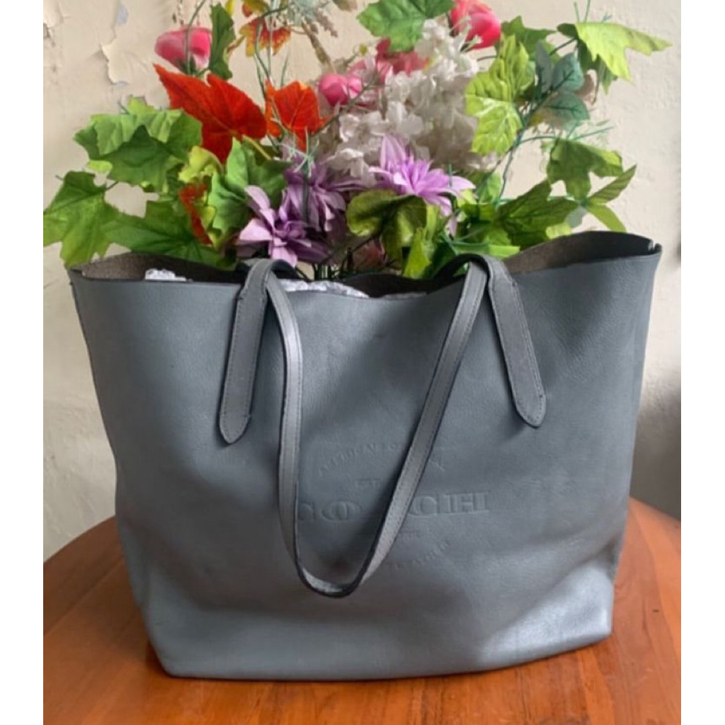 coach hudson tote bag - preloved