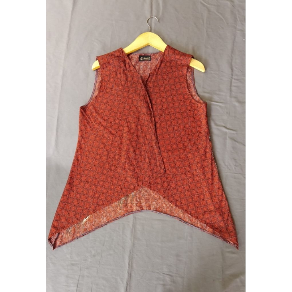 outer batik wanita/outer batik kekinian