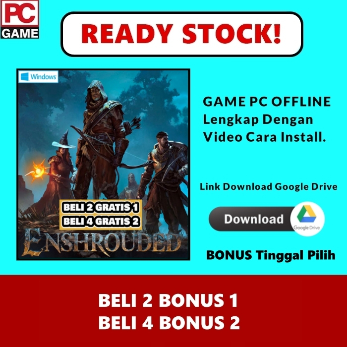 Enshrouded - Game PC-Laptop Window | Link Download Google Drive