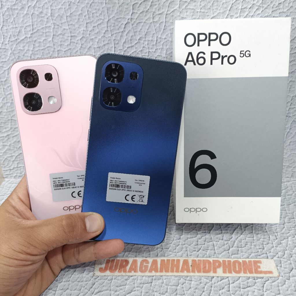 OPPO A6 PRO 5G 8/256GB HP BEKAS SECOND FULLSET