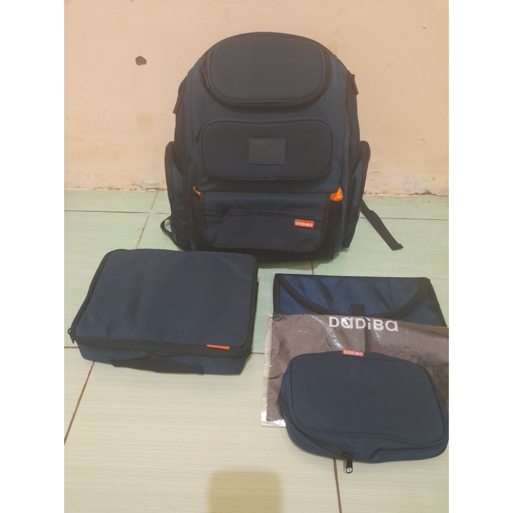 Diaper bag dadiba preloved (paket bundling plus organizer)