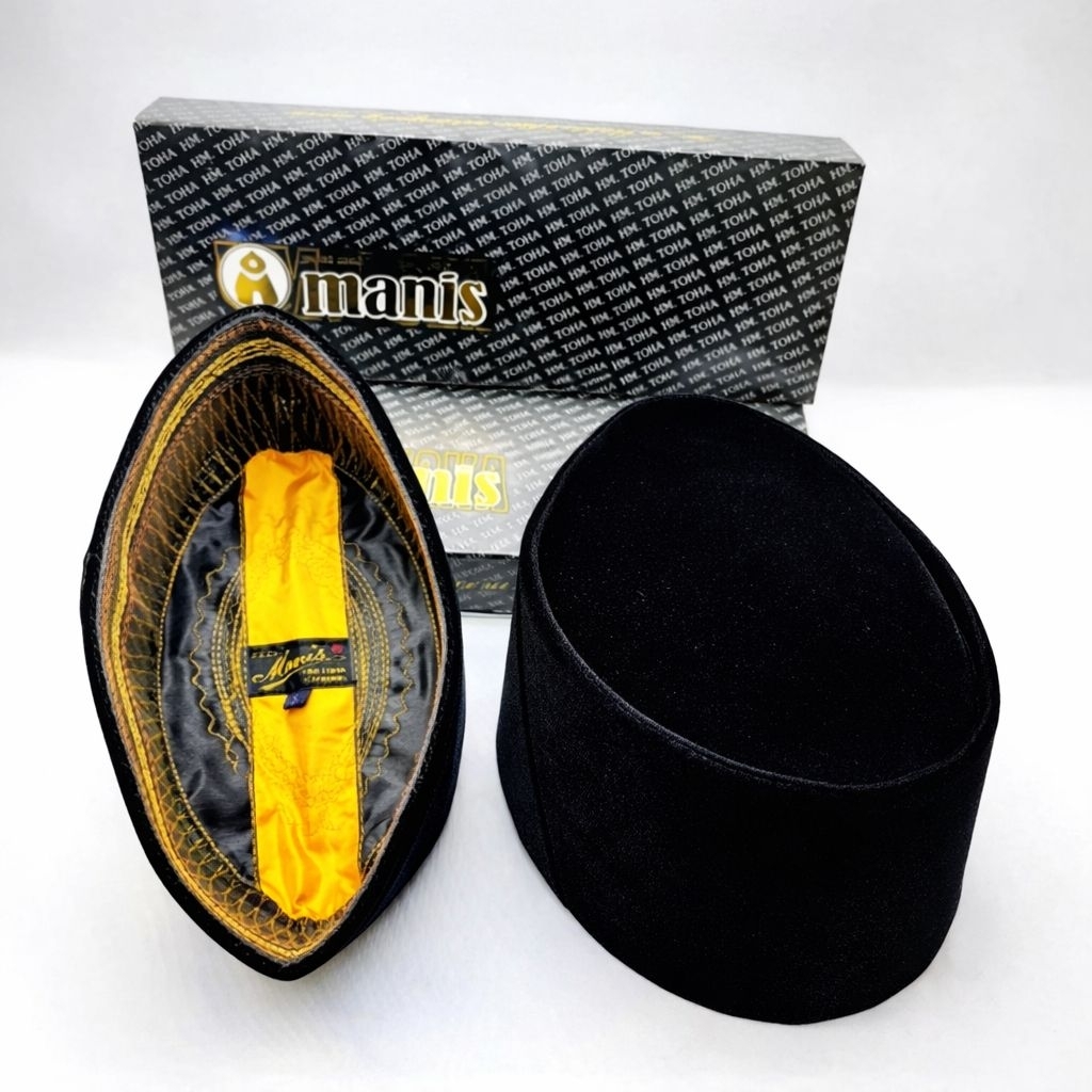 Peci Manis HM. TOHA Seri SM Polos Buludru