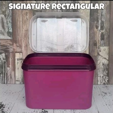 tupperware signature rectangular 2016
