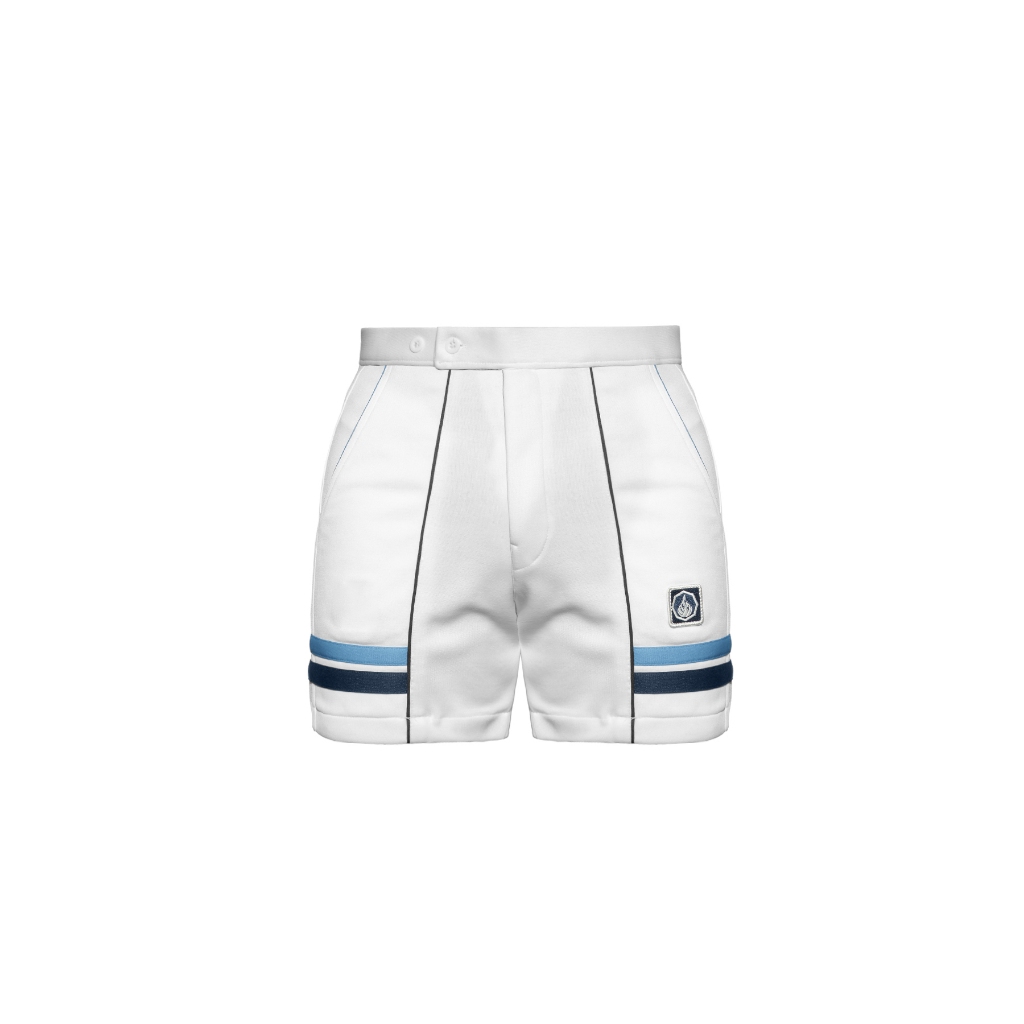Prung Klins ShortPants 80's Celana Padel Tennis Short Boxer Warna Putih