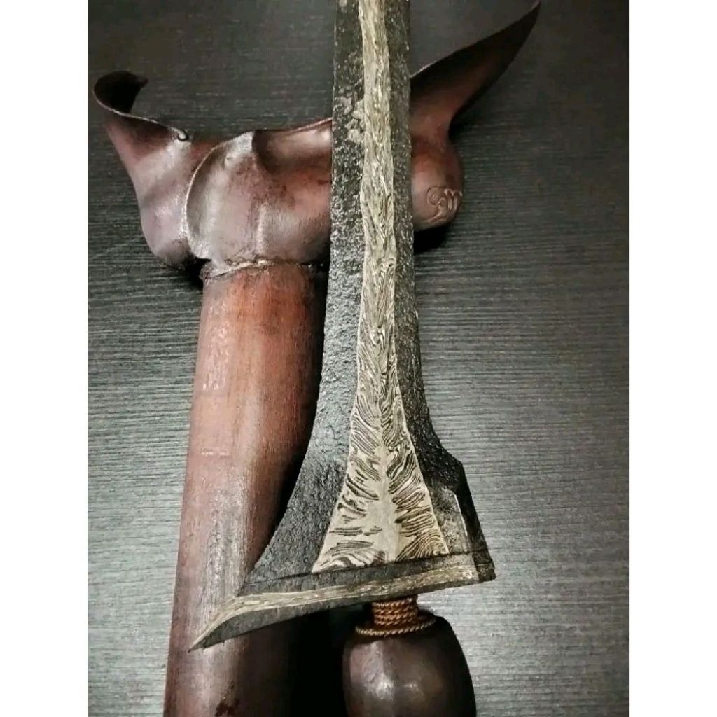 Keris Sepuh Murah dapur Brojol pamor Dadung muntir era Maduraan Langka Kuno