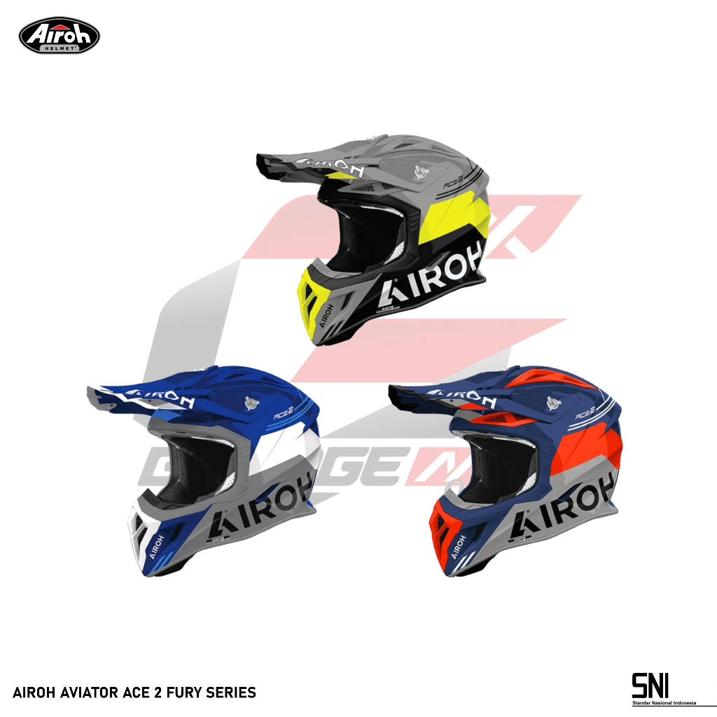 AIROH AVIATOR ACE 2 FURY SERIES