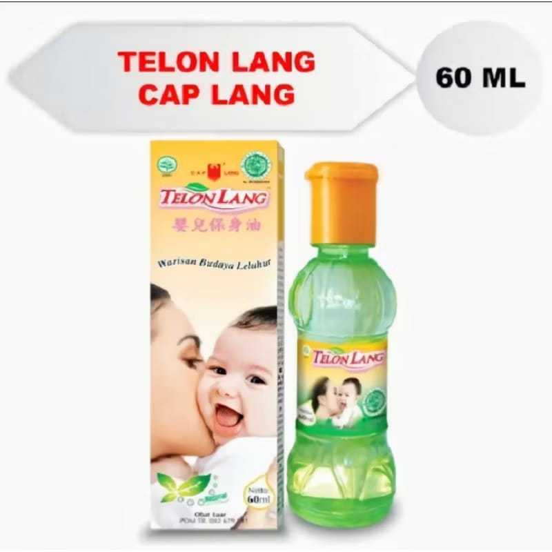 CAP LANG Telon Lang | Telon Lang Plus | Minyak Telon 60 ML
