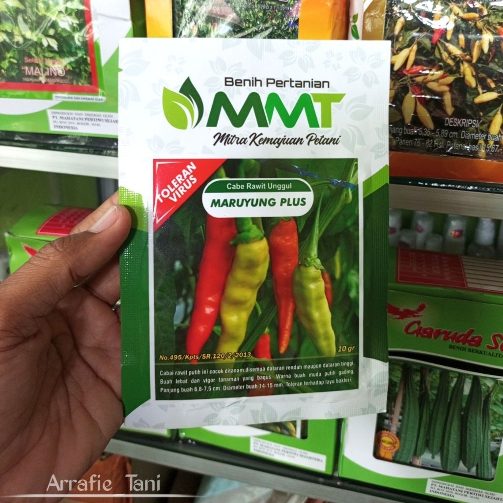 10 GRAM BENIH CABE RAWIT MARUYUNG PLUS ORIGINAL KEMASAN PABRIK