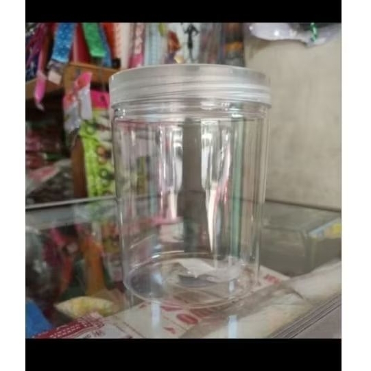 Toples tabung 900 ml / toples snack kue tutup putar 900ml