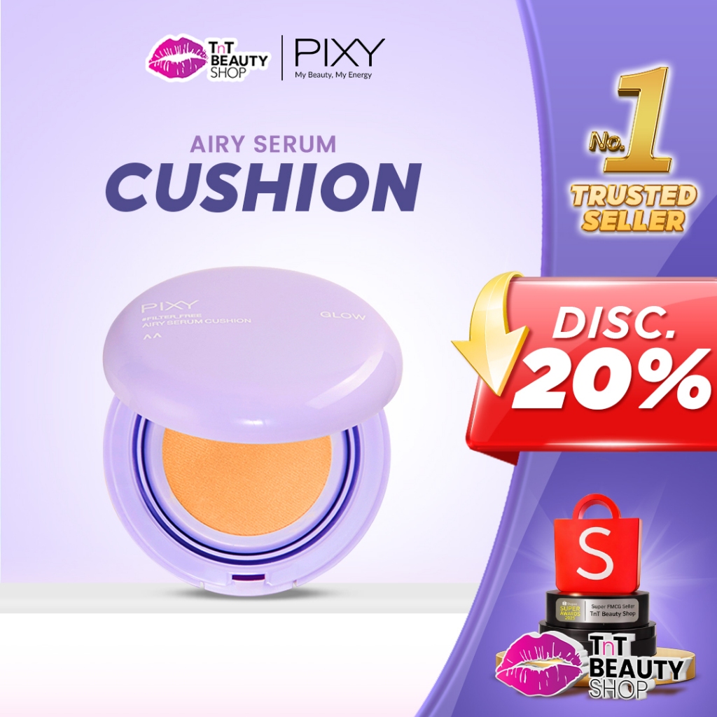 PIXY Filter_Free Airy Serum Cushion Glow | TnT Beauty Shop