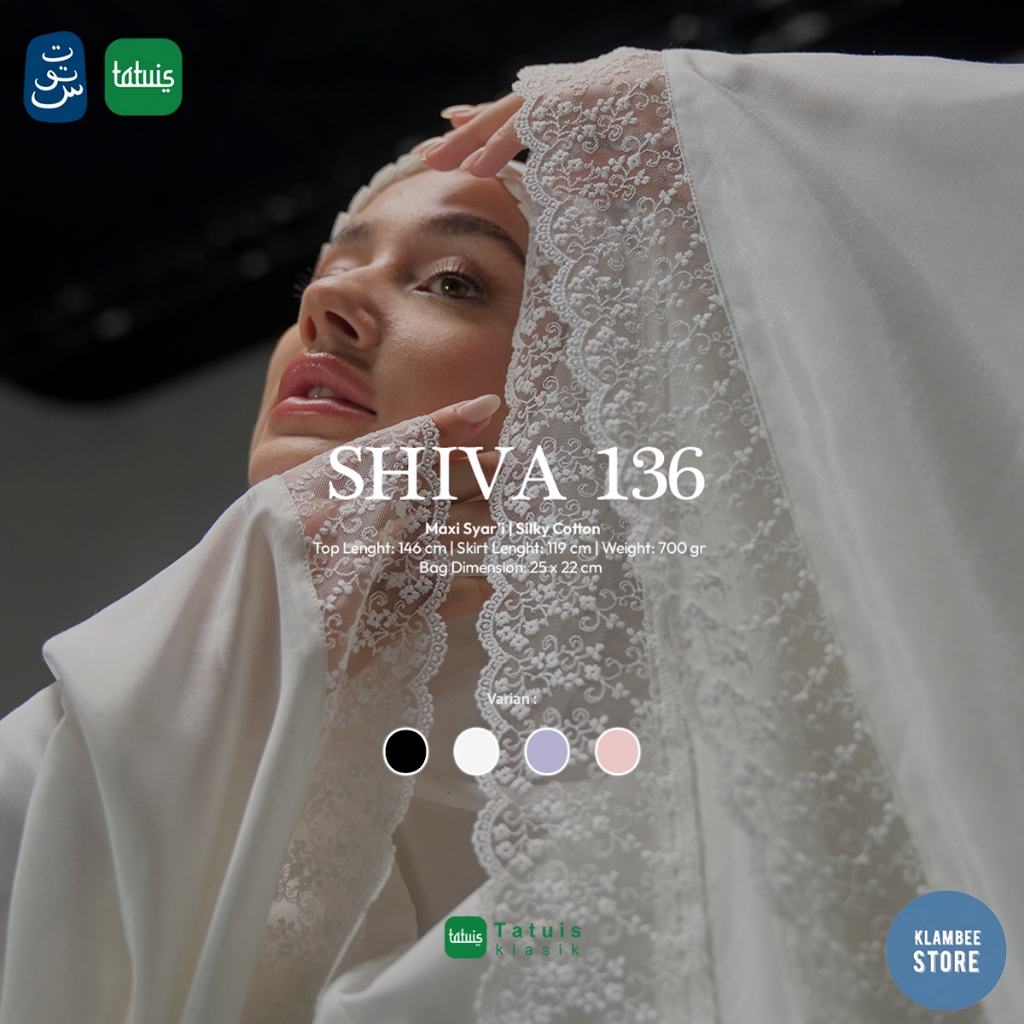 Tatuis Mukena Dewasa Shiva 136 Silky Cotton