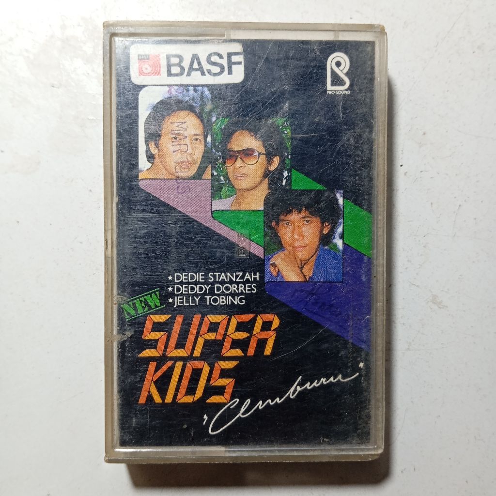 Kaset Super Kids Cemburu (Dedie Stanzah,Deddy dorres,Jelly Tobing)