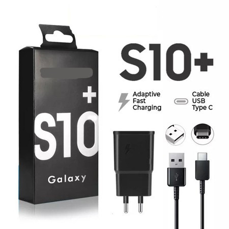Charger Samsung S10 Plus S10+ Fast Charging Ori Casan Adapter Samsung