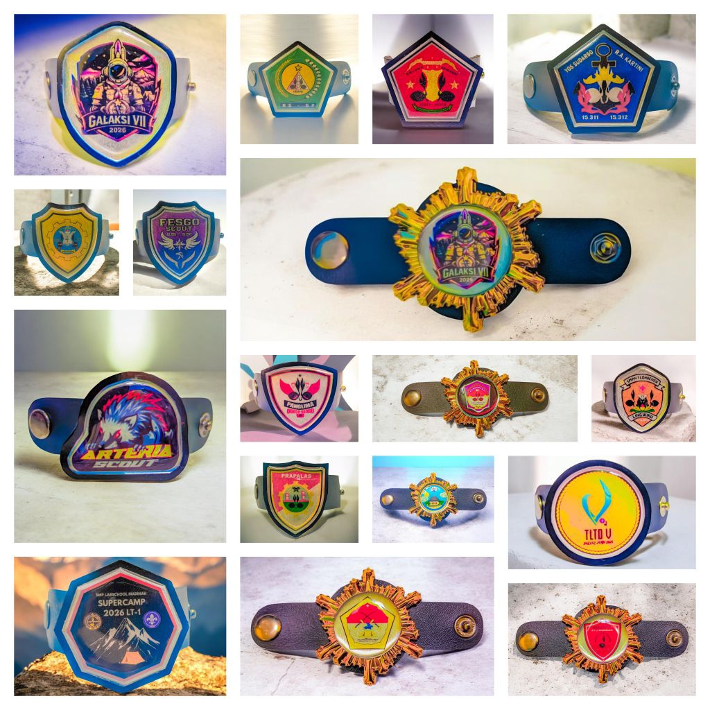Ring Kacu Pramuka Custom / Ring Kacu Matahari Custom / Tiska Pramuka Custom