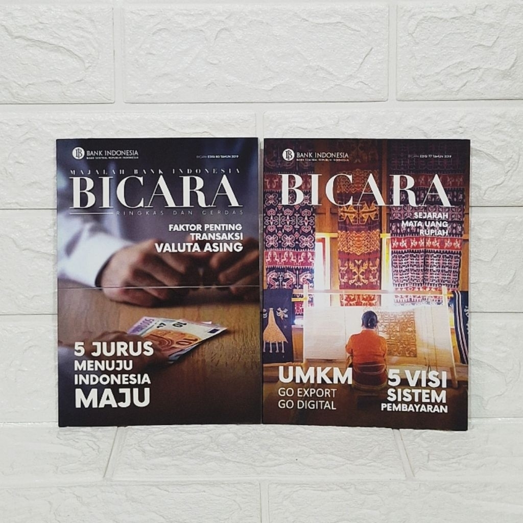 Majalah BICARA Bank Indonesia (preloved/bekas)