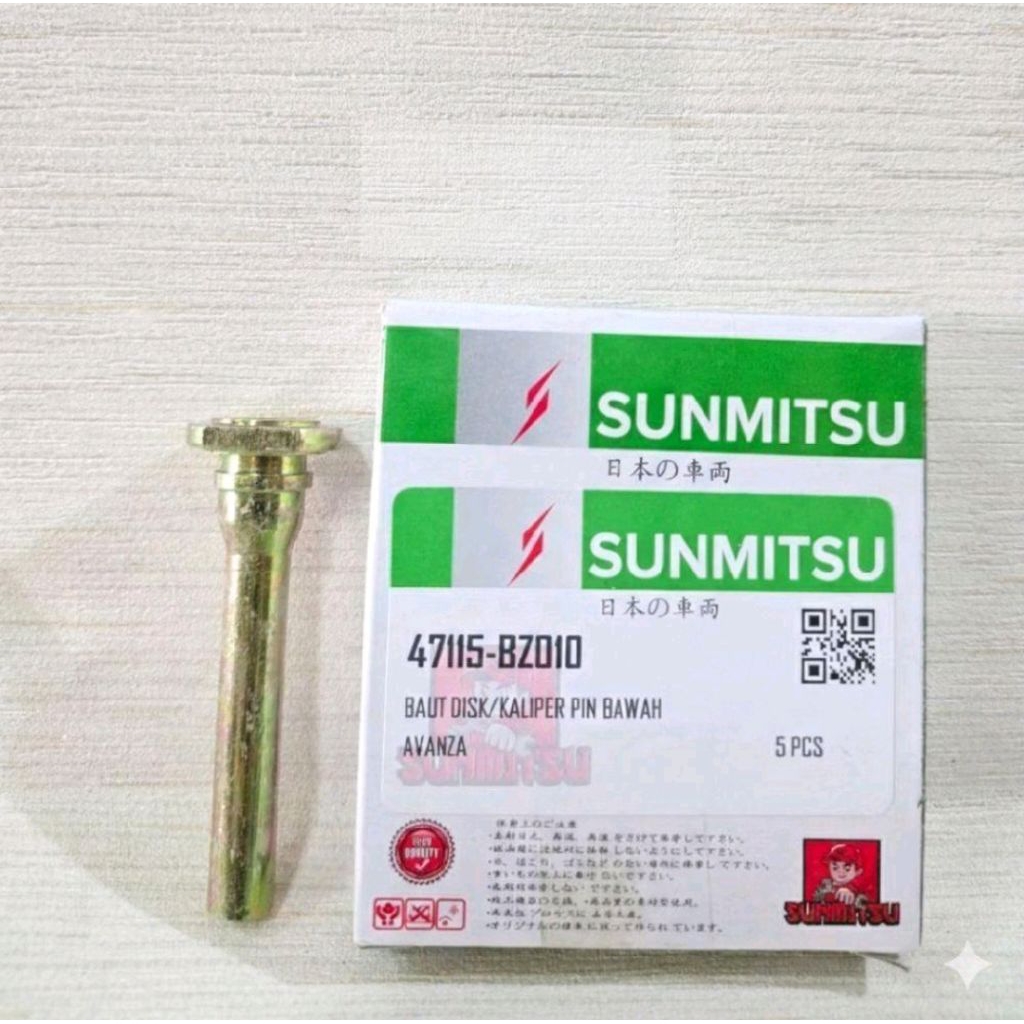 BAUT PEN CALIPER CAKRAM DEPAN PIN KALIPER MOBIL TOYOTA AVANZA LAMA OLD XENIA RUSH TERIOS APV APV ARE