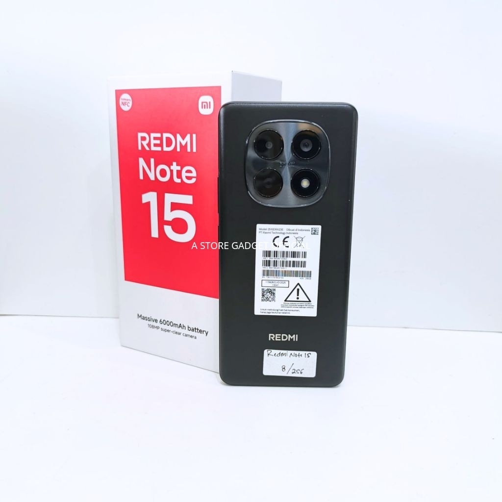 REDMI NOTE 15 8/256 SECOND FULLSET ORIGINAL