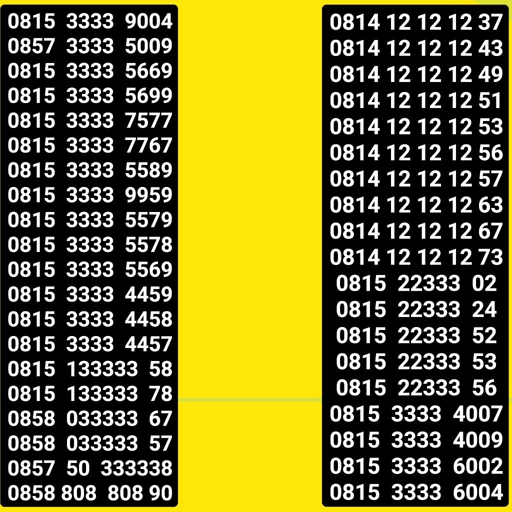 KARTU PERDANA NOMOR CANTIK INDOSAT SERI 0000