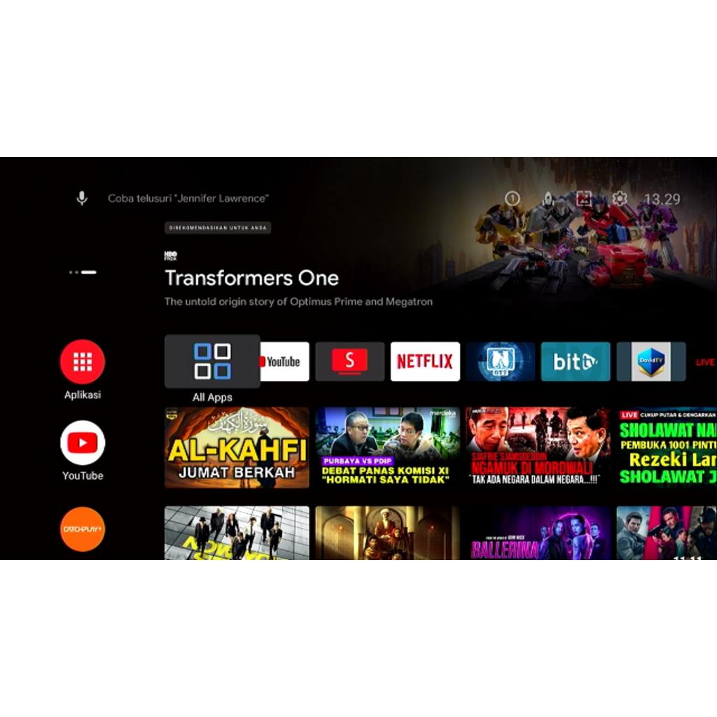 STB ANDROID RAM 4GB/32GB  dan 2GB/32GB ROOT UNLOCK Android 14 SPEK JOSS SIAP PAKAI