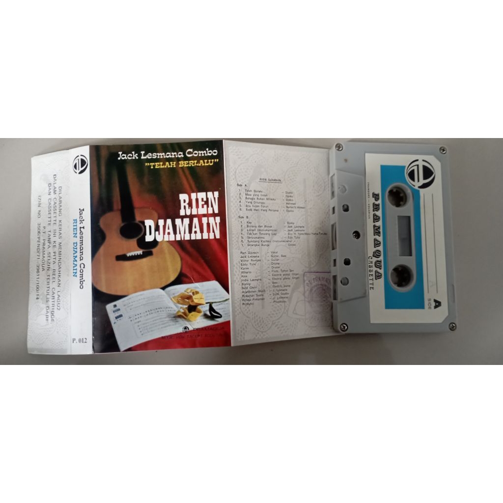 kaset rien djamain jack lesmana combo telah berlalu