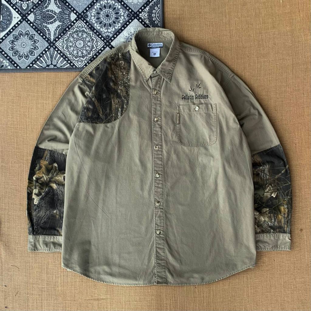 kemeja Columbia size XXL jumbo 100% original 210226R