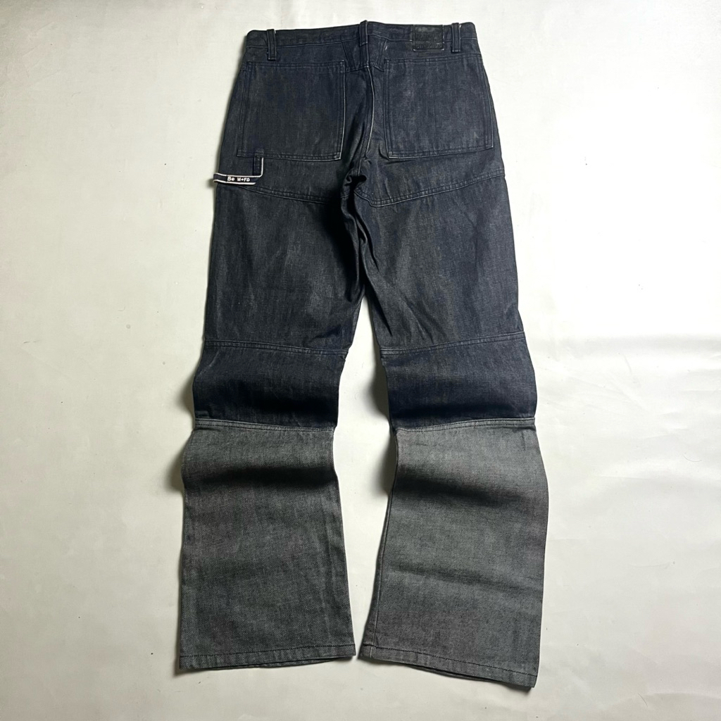 Marithe francois girbaud flareed denim pants