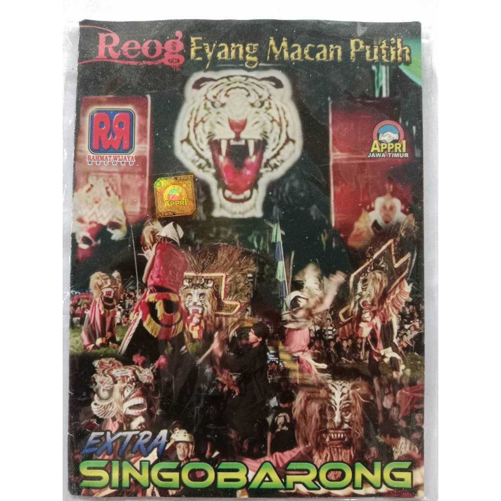 VCD Reog Eyang Macan Putih Extra Singo Barong