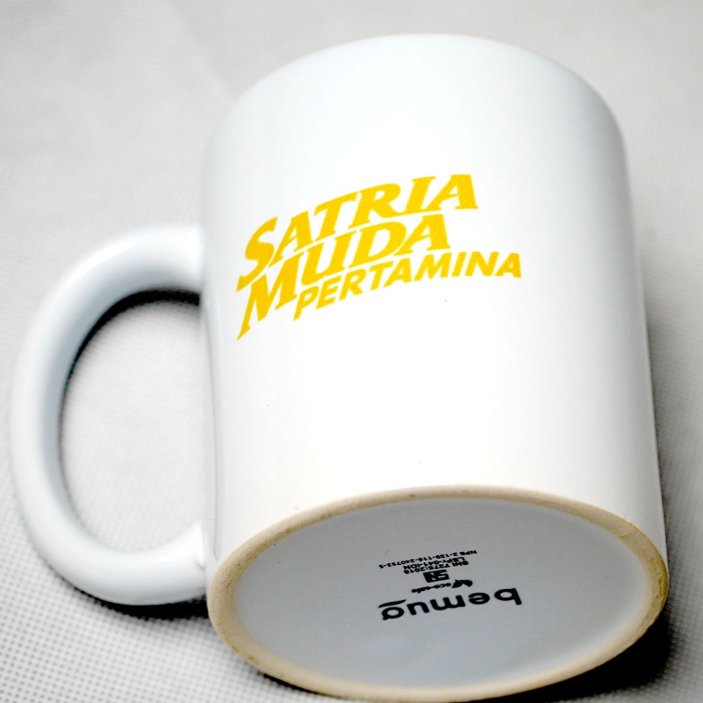 Official Satria Muda Bandung Mug - White Signature Edition