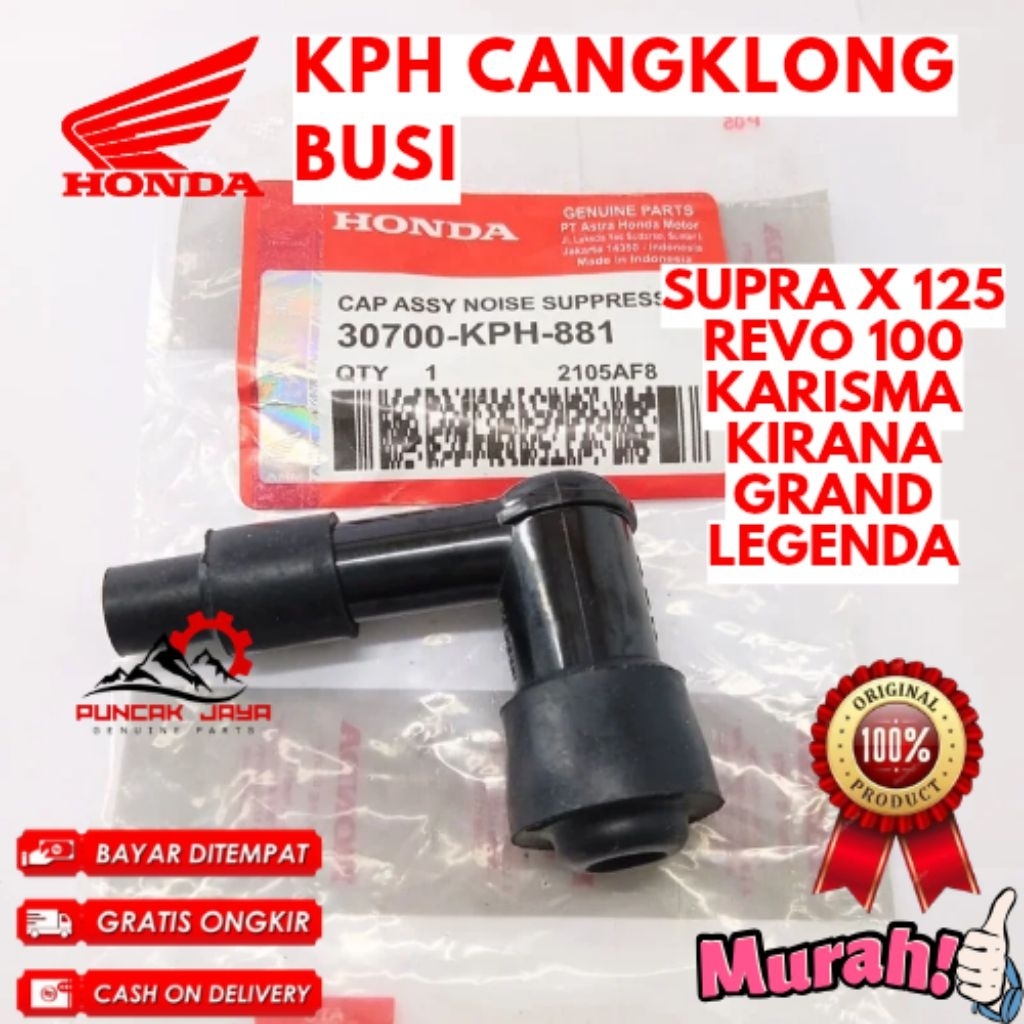 CANGKLONG BUSI ORIGINAL HONDA KODE KPH, CANGKLONG BUSI SUPRA X 125, CANGKLONG BUSI KARISMA, CANGKLON