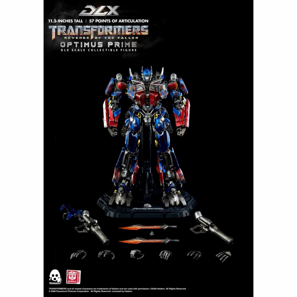 Threezero 3Z0163 Transformers: ROTF – DLX Optimus Prime