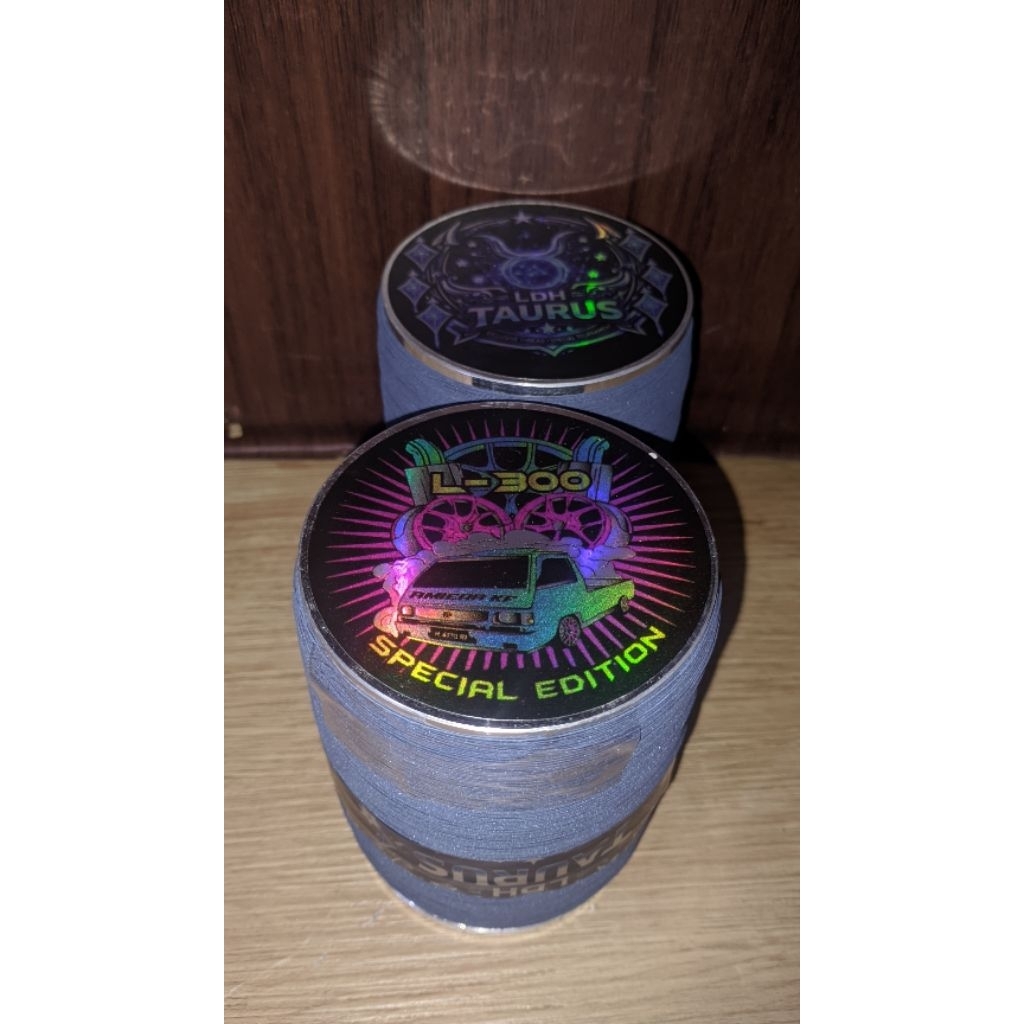 NEW GELASAN HATORI L-300 X LDH TAURUS ZODIAC SERIES 022.5 BAHAN GREEN MONSTER SPESIAL TOURNAMENT TEK