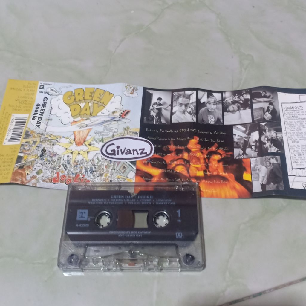 kaset pita GREEN DAY - Dookie