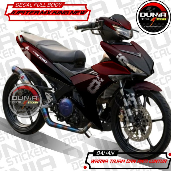 Decal Jupiter Mx King New FI Stiker full body Yamaha Mx King 150 2015- 2018 sticker motor Jupiter Mx