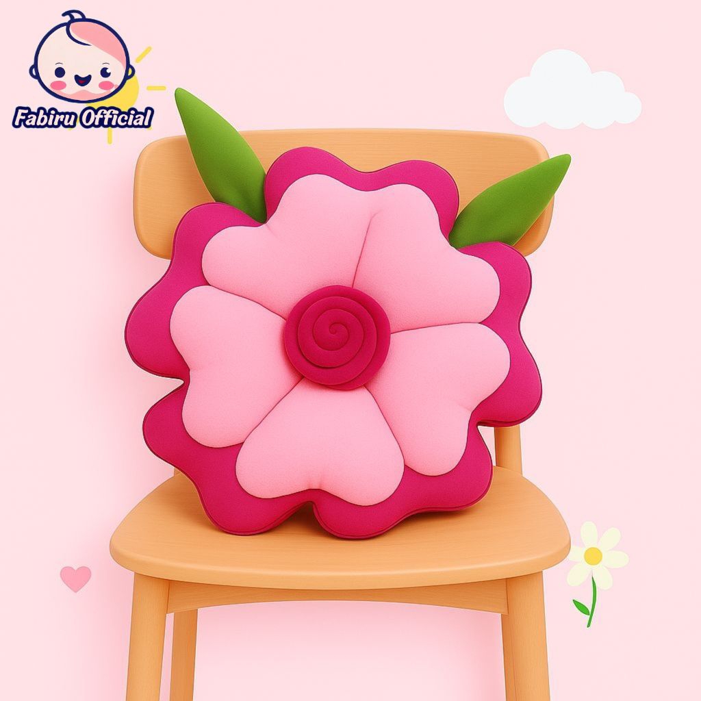 Bantal Bunga Mawar Bantal Bunga Aesthetic Hiasan Kursi Bantal Sofa