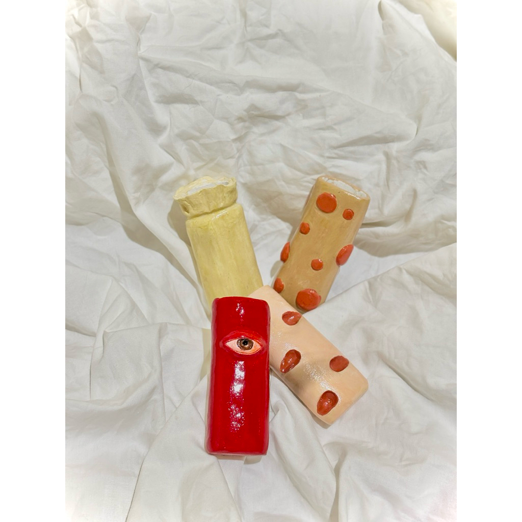 [StringofBeads] Clay Lighter Case - Koleksi @srch.art CRICKET BATCH 1