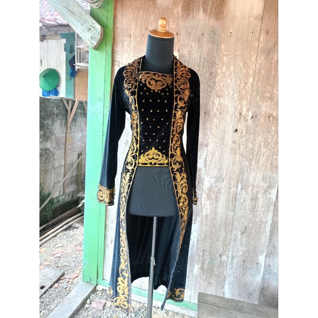prelov bludru wanita/ baju pengantin /bludru pengantin