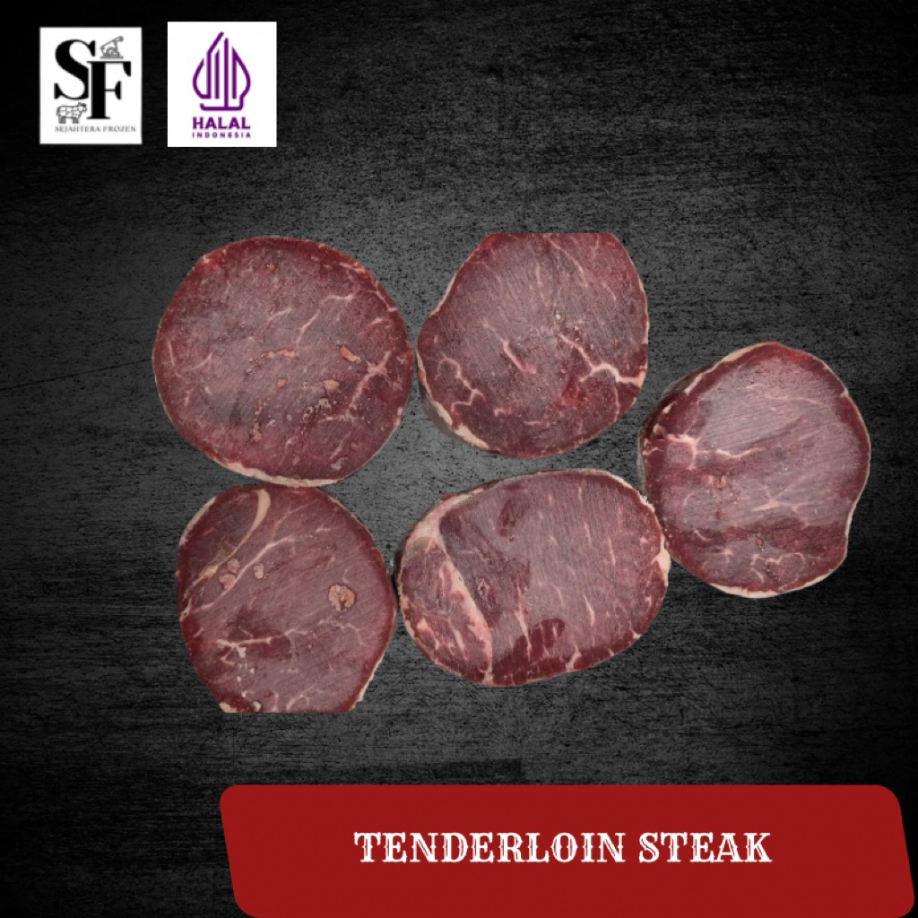 Daging Has Dalam / Tenderloin Lokal / Tenderloin Steak / Halal Frozen