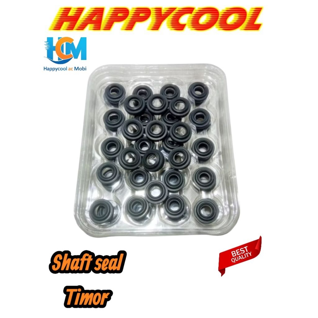 Shaft Seal Sil AS shaftseal Kompresor Compresor AC Doowon Timor Halla Hyundai Elantra Atoz
