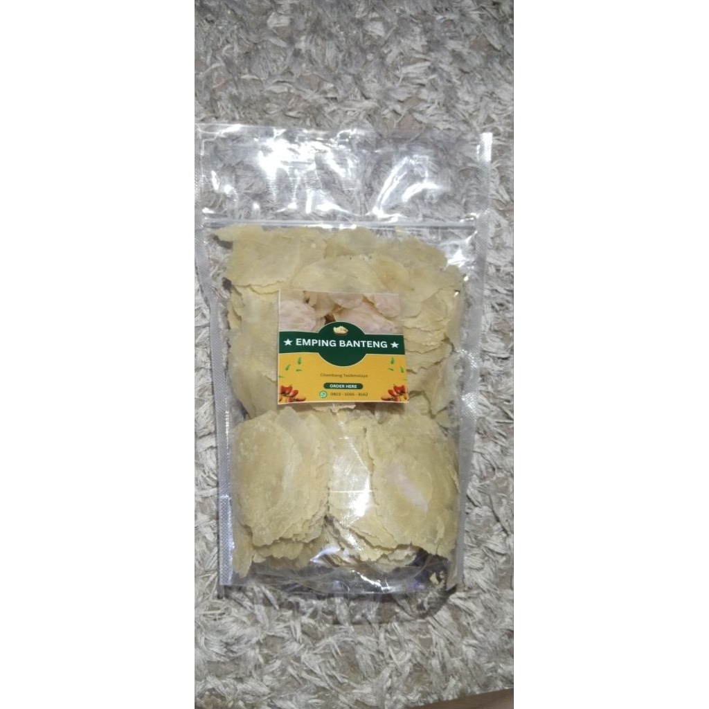 EMPING MELINJO ASLI, KERUPUK EMPING